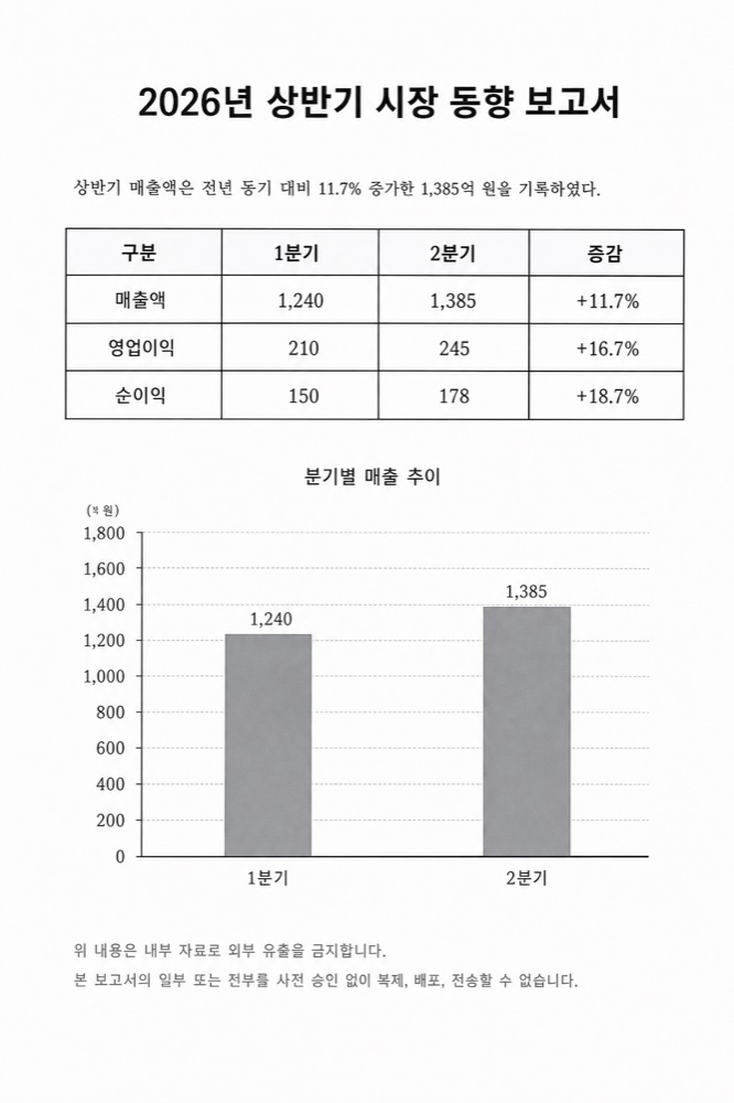 Report 샘플